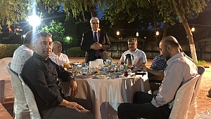 Cevherli’ye İftarlı Veda