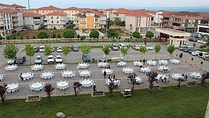 Hastane Bahçesinde İftar Yaptılar