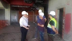 Hastane Binası Hızla Yükseliyor