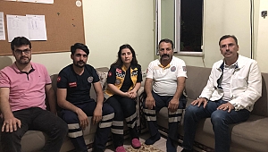 Sağlık Sen Şube Yönetiminden Saldırıya Uğrayan 112 Görevlilerine Geçmiş Olsun Ziyareti