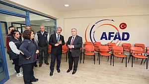 Vali Nayir’den AFAD İl Müdürlüğüne Ziyaret