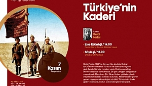 ‘Türkiye’nin Kaderi’ Kitabı Konuşulacak