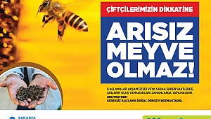 Büyükşehir Çiftçileri Uyardı ‘Arısız Meyve Olmaz’