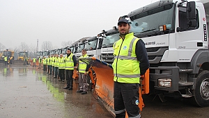 Büyükşehir Karla Mücadele Ekipleri Teyakkuzda