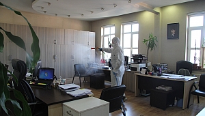 Korona virüse karşı dezenfektan harekatı 