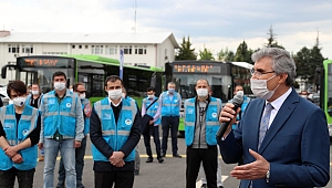 Büyükşehir Kapı Kapı Gezecek ''6 Milyon Maske Dağıtılacak ''