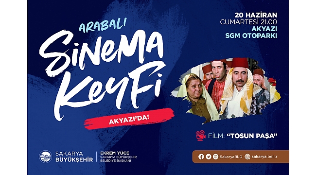 Arabalı Sinema Etkinliği Akyazı’da
