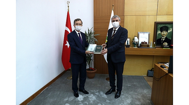 Başkan Yüce İl Müftüsü Başiş’i Ağırladı