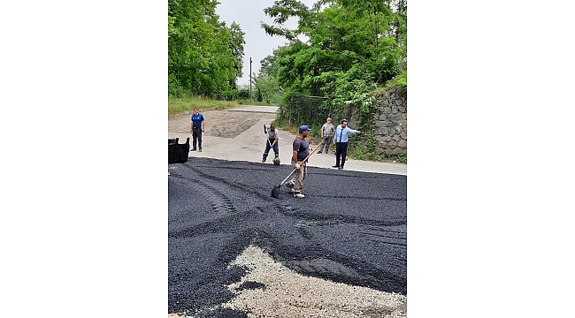 Sapanca'da Fen İşlerinden Hummalı Çalışma