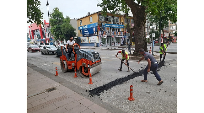 Hendek Sokaklarında Asfalt Teyakkuzu