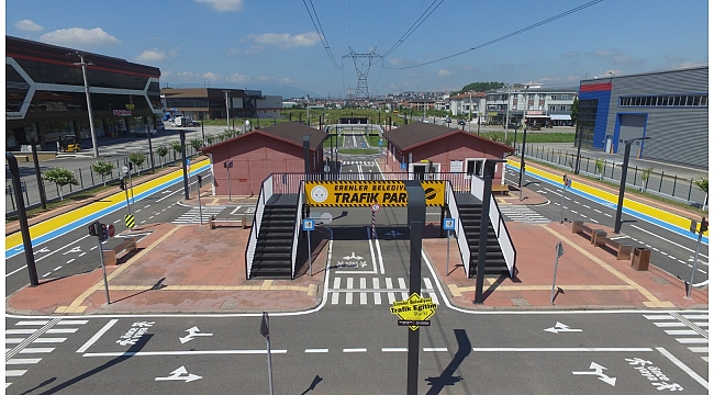 Trafik Park Yenilenen Yüzüyle Çocukların Hizmetinde