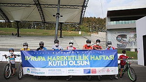 Minik bisikletçilere güvenli sürüş eğitimi