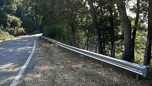 Yol kenarlarına bariyerli önlem