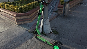 Çevreci ulaşım aracı martı scooterlar Sakarya'da