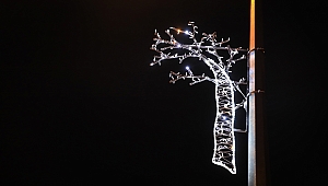 Karaman'a dekoratif aydınlatma