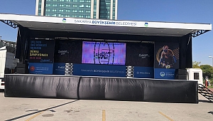 Şampiyonanın tanıtım tırı bisiklet tutkunlarıyla buluşuyor