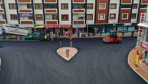 FERİZLİ'NİN CADDESİ MODERN BİR GÖRÜNÜME KAVUŞTU