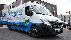 Mobil Hizmet Aracı olası afette hazır bulunacak