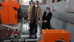 Başkan Yüce, Akçay Barajı'ndan Hızırilyas Arıtma Tesisi'ne getirilecek isale çalışmalarını yerinde inceledi