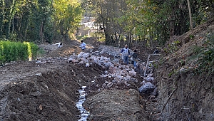 Sapanca'da Dere Islah Çalışması