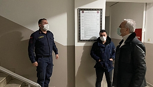 BABAOĞLU YENİ YILI SAĞLIKÇILARLA KARŞILADI