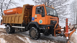 HENDEK’TE KARLA MÜCADELE BAŞLADI 