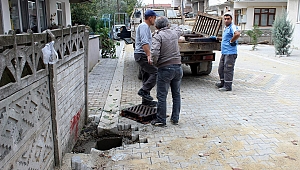 Parke ve Yağmur Suyu Çalışmaları Tüm Hızıyla Sürüyor… 