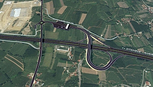 Yeni otoban girişinin ihalesi yapıldı