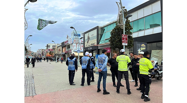 Denetimler Başladı Hedef Çark Caddesi’nde Yaya Güvenliğini Sağlamak