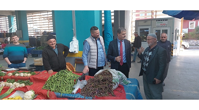 Alemdar Ve Erken'den Esnaf Ziyareti