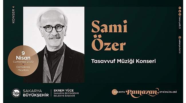 Büyükşehir Ramazan Etkinlikleri Samir Özer Konseri İle Devam Edecek