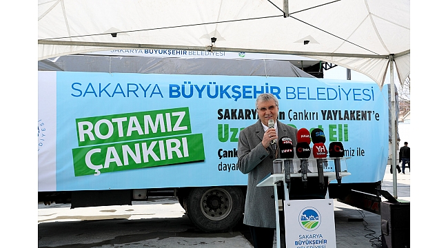 Sakarya’dan Çankırı’ya Uzanan Dost Eli