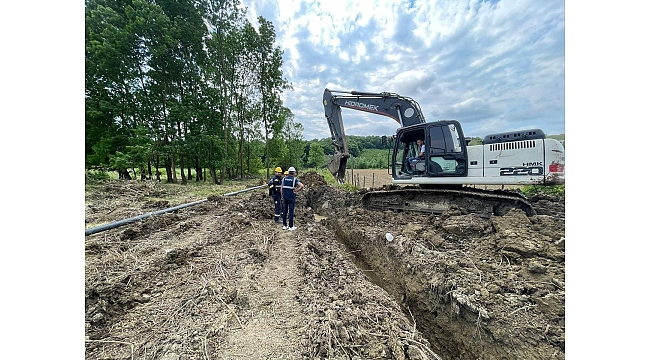 Büyükşehir’den Ferizli’ye 6 Bin Metrelik Yeni İçmesuyu Hattı