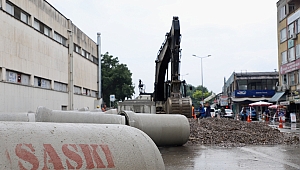 Kudüs Caddesi’nde çalışmalar haftasonu da devam ediyor
