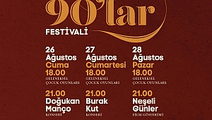 90’lar Festivali Millet Bahçesi’nde