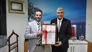 Başkan Yüce’den Kaliteli Hizmet Anlayışıyla Türkiye’de İlk Olan SASKİ’ye Tebrik