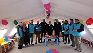 MÜSİAD Sakarya Şubesi Depremzede Çocukların Neşesi Oldu