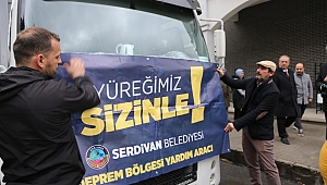 Serdivan’dan Deprem Bölgesine 23’üncü Yardım Tırı
