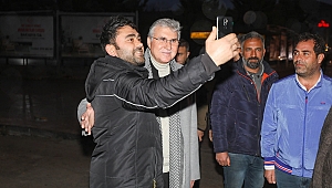 Başkan Yüce Çark Caddesi'nde Konuştu: 