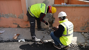 Büyükşehir'den Hasar Tespiti Çalışmalarına Destek