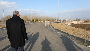 Yeni Otoban Girişinde Çalışmalar Hızlandı