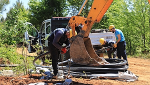 Büyükşehir'den Karasu Aziziye Mahallesi'ne İçme Suyu Hattı