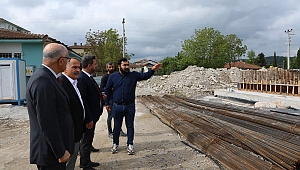 İl Milli Eğitim Müdürü Savaşçı, Arifiye’deki Okul Yatırımlarını İnceledi