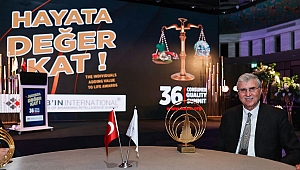 Lob Internatıonal’dan Ekrem Yüce’ye ‘Hayata Değer Katan Birey’ Ödülü