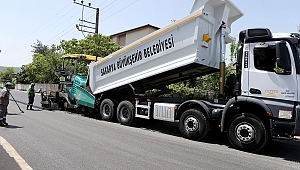 Söğütlü’de Asfalt Çalışmaları Hız Kazandı