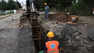 Büyükşehir Belediyesi, 17 Bin 500 Metrelik Altyapı Hattında Çalışmalarını Sürdürüyor