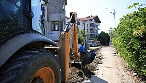 Büyükşehir Belediyesi Sapanca’da Devam Eden Altyapı Çalışmalarında Sona Geldi