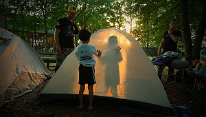 İlk Kamp Ateşi Yandı, Baba-Çocuk Kampı Başladı