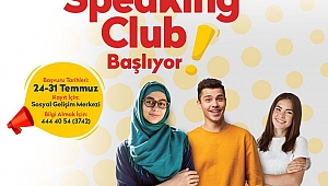 Sgm’de Speaking Club Etkinliklerine Kayıtlar Başladı