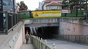 Alt Geçit Bakım ve Tadilata Alınıyor..